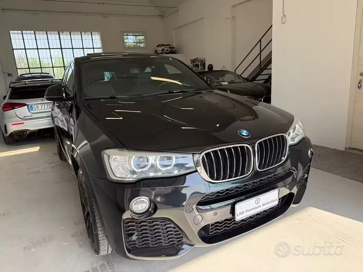 Usata BMW X4 M Sport 190 CV (139 kW) 2017 Nero SUV