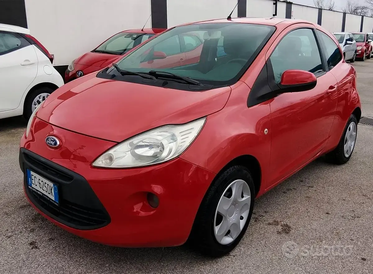 Usata Ford Ka 69 CV (50 kW) 2010 Arancione Utilitaria