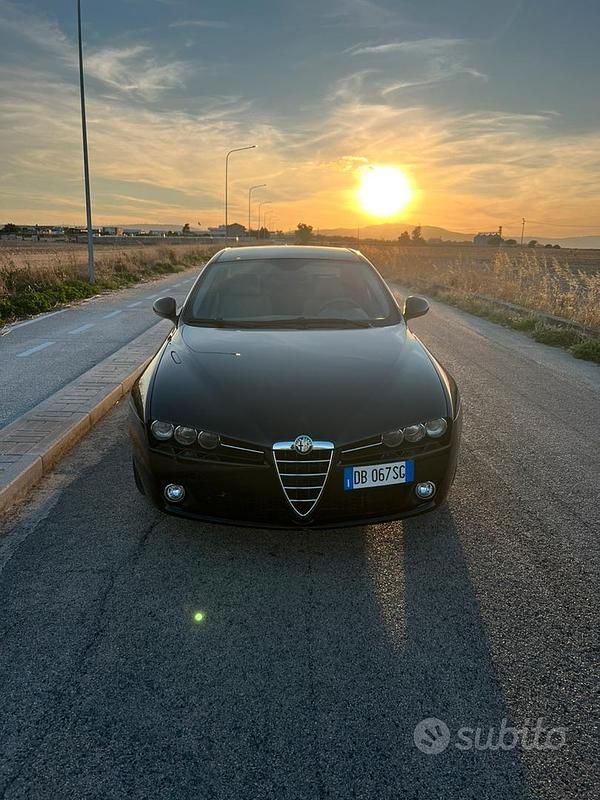 Usata Alfa Romeo 159 150 CV (110 kW) 2005 Nero Berlina
