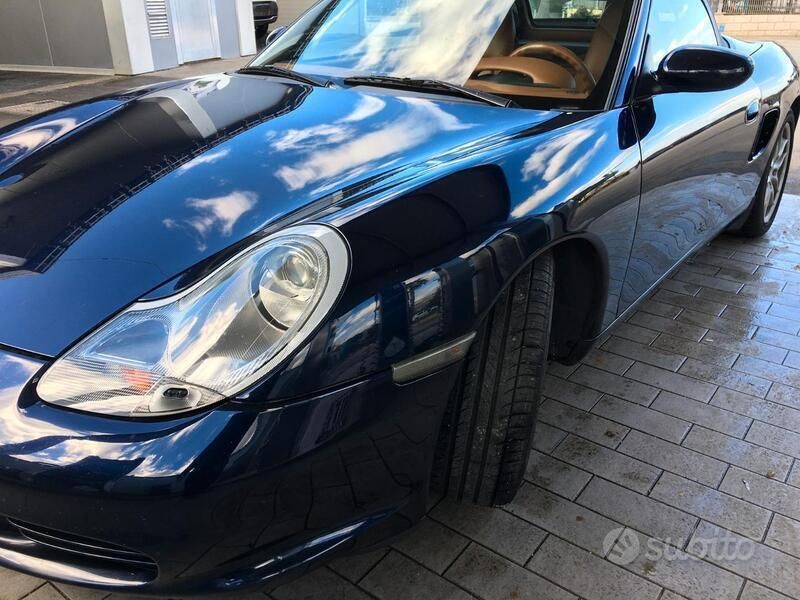 Gebraucht Porsche Boxster 260 PS (191 kW) 2003 Blau Cabrio