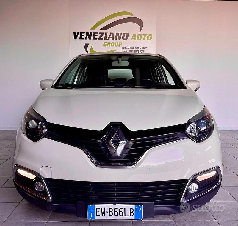 Usata Renault Captur 90 CV (66 kW) 2014 Bianco SUV