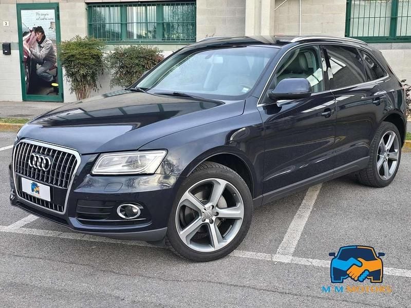Usata Audi Q5 Advanced 177 CV (130 kW) 2013 Blu/azzurro SUV