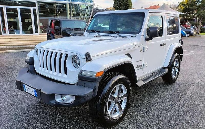 Usata Jeep Wrangler Sahara 200 CV (147 kW) 2019 Bianco SUV