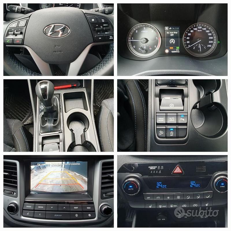 Usata Hyundai Tucson 2017 Nero SUV