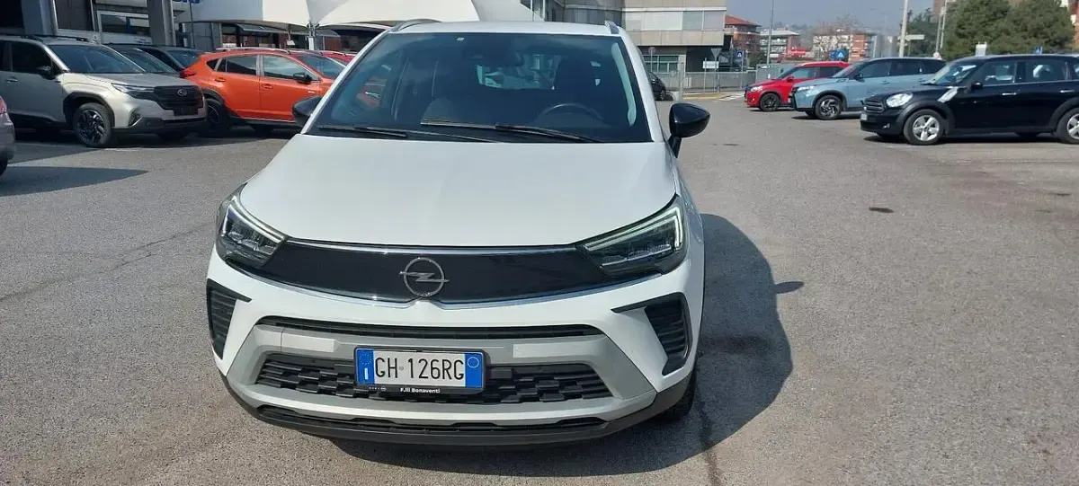 Usata Opel Crossland Ultimate 110 CV (80 kW) 2022 Bianco SUV
