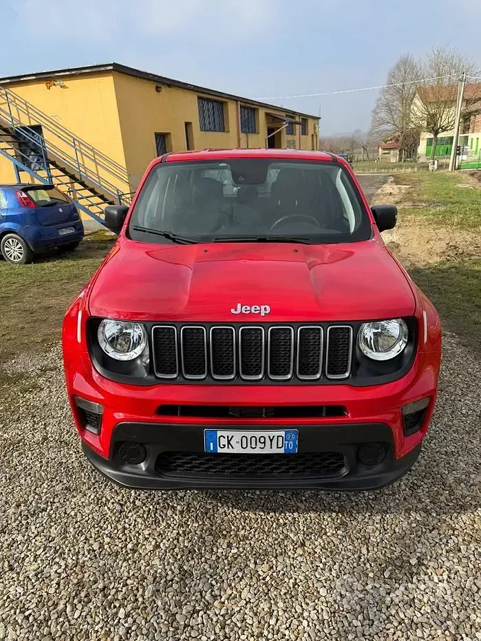Usata Jeep Renegade Longitude 120 CV (88 kW) 2022 Rosso SUV