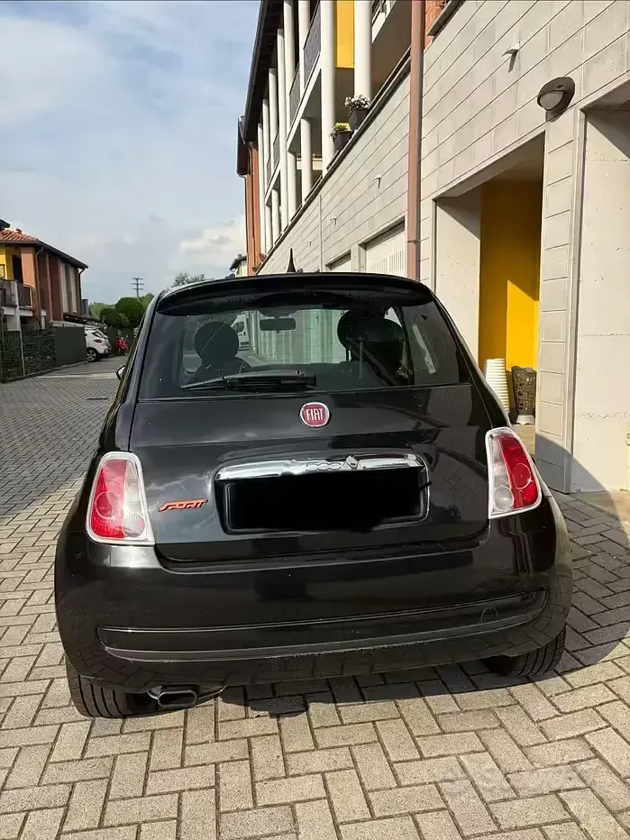 Usata Fiat 500 Sport 100 CV (73 kW) 2008 Nero Berlina