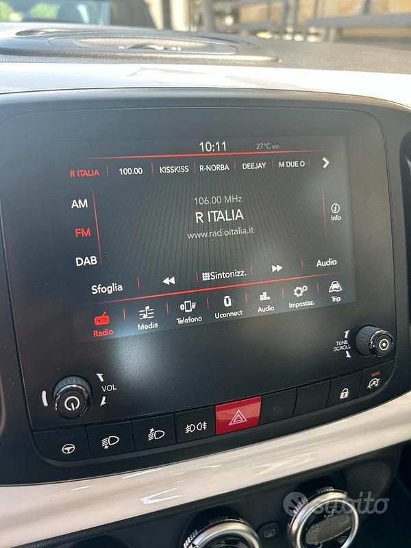 Usata Fiat 500L 95 CV (69 kW) 2018 Bianco Monovolume