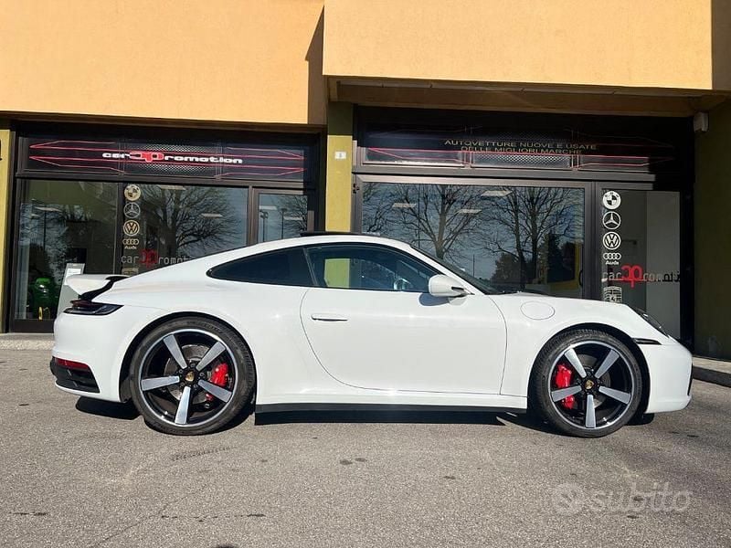 Usata Porsche 911 Carrera 4S 450 CV (330 kW) 2021 Bianco Coupé
