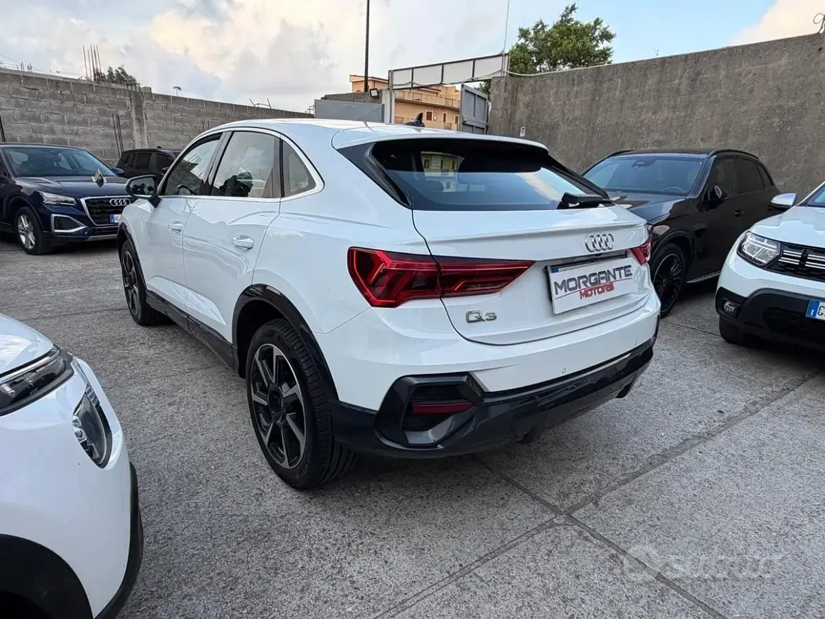 Usata Audi Q3 S-Line 150 CV (110 kW) 2022 Bianco SUV