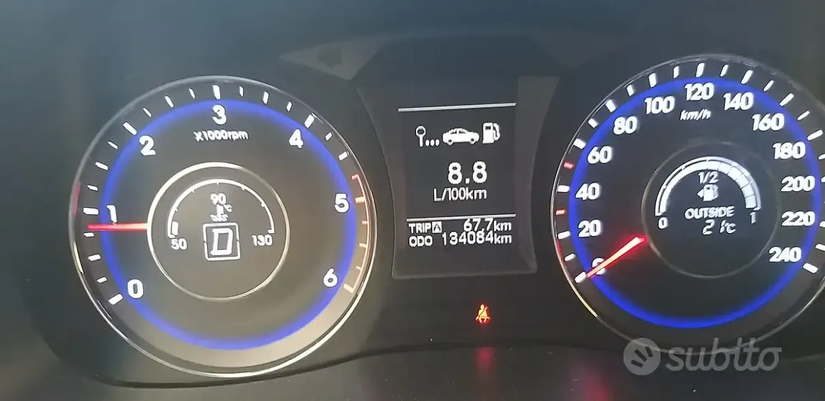 Usata Hyundai i40 136 CV (100 kW) 2011 Nero Station wagon