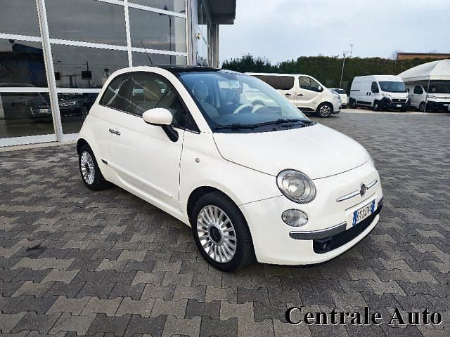 Usata Fiat 500 Lounge 69 CV (50 kW) 2009 Bianco Cabrio