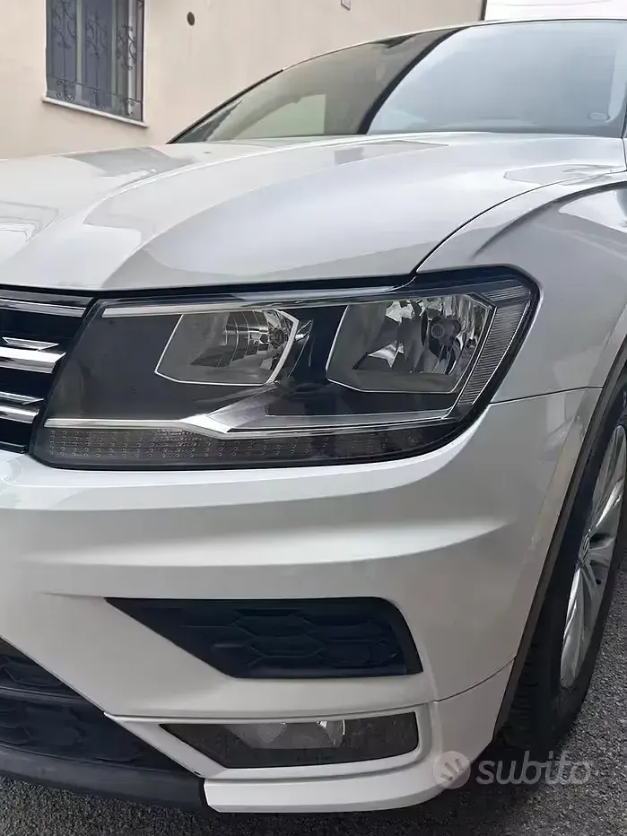 Usata VW Tiguan 116 CV (85 kW) 2018 Bianco SUV