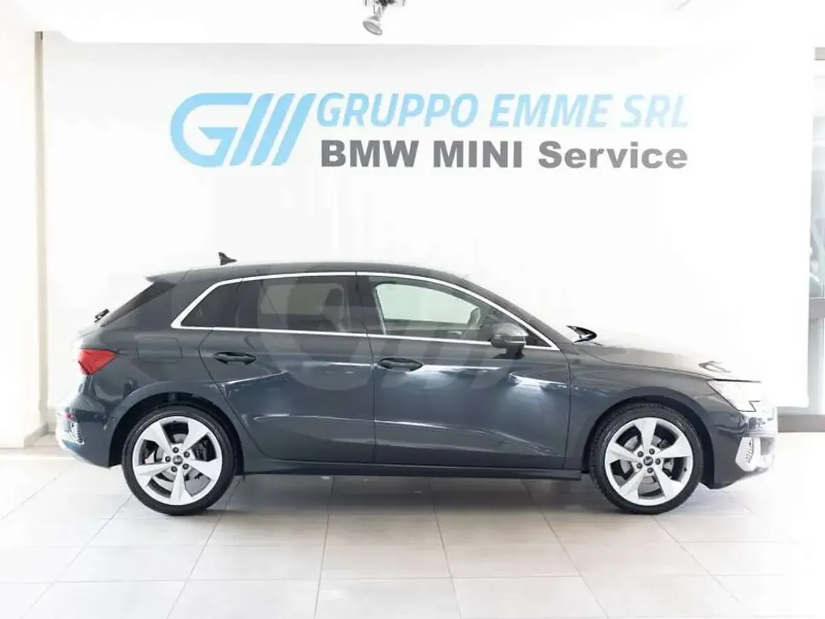 Usata Audi A3 Advanced 150 CV (110 kW) 2022 Grigio manhattan Berlina