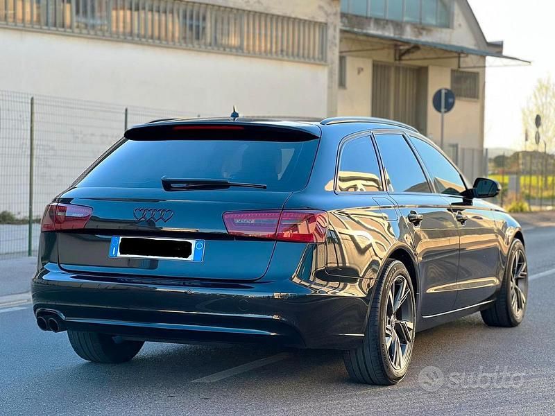 Usata Audi A6 180 CV (132 kW) 2012 Nero Station wagon