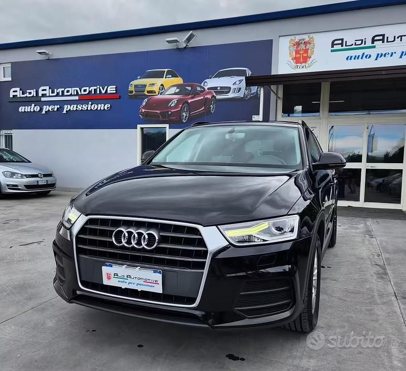 Usata Audi Q3 120 CV (88 kW) 2016 Nero SUV