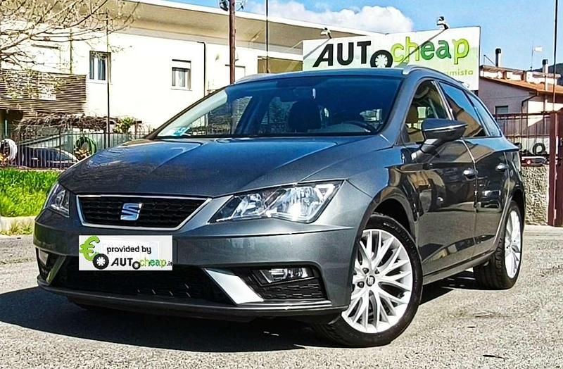 Usata Seat Leon ST Business 116 CV (85 kW) 2017 Grigio Station wagon