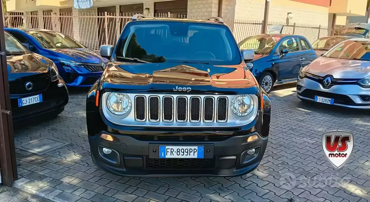Usata Jeep Renegade Limited 120 CV (88 kW) 2018 Nero SUV