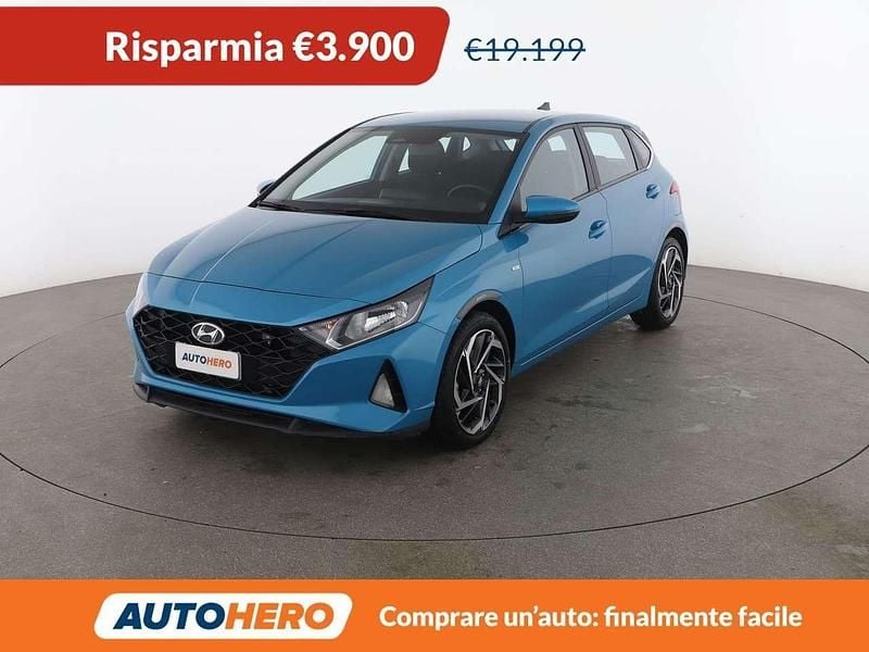 Usata Hyundai i20 101 CV (74 kW) 2023 Blu/azzurro Utilitaria