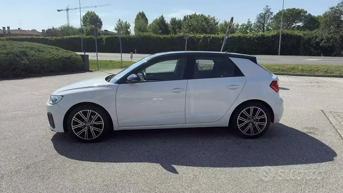 Usata Audi A1 Sportback Advanced 116 CV (85 kW) 2020 Bianco Utilitaria