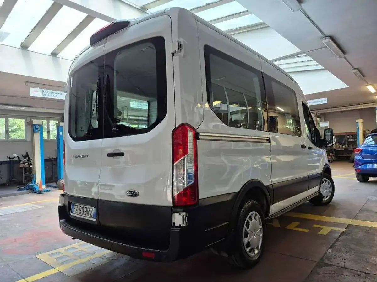 Usata Ford Transit Trend 131 CV (96 kW) 2019 Bianco pastello Furgone