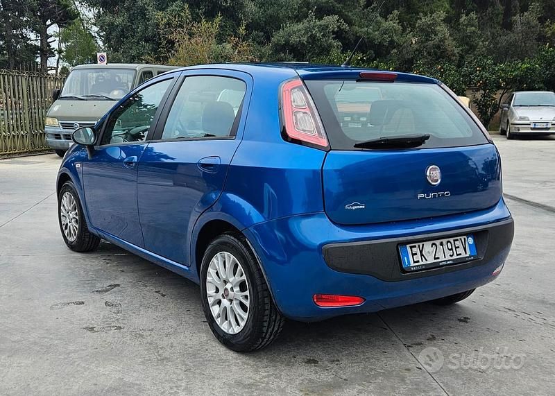 Usata Fiat Punto Evo S 75 CV (55 kW) 2011 Blu Utilitaria