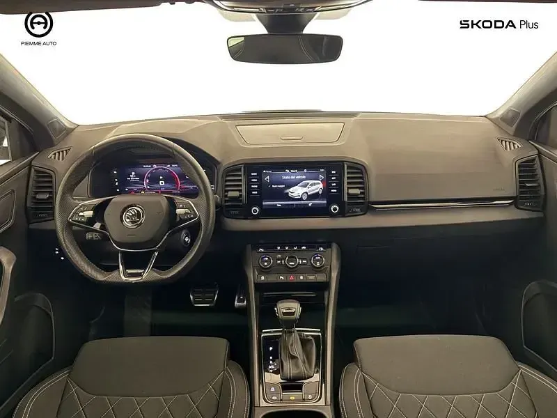 Usata Skoda Karoq SportLine 116 CV (85 kW) 2023 Bianco SUV