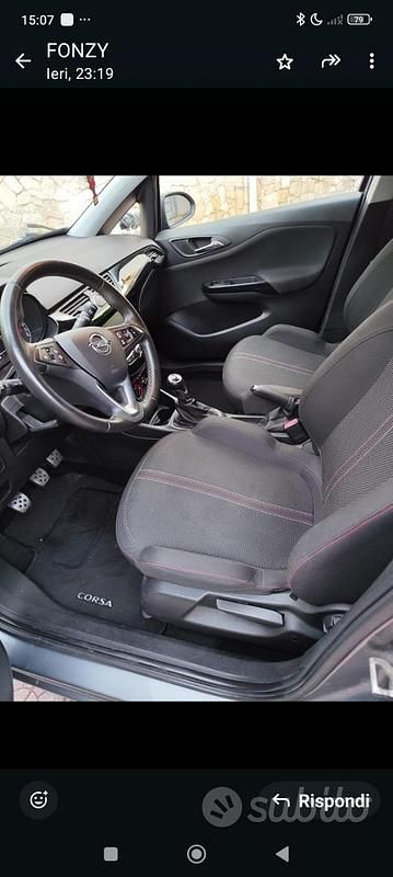 Usata Opel Corsa 86 CV (63 kW) 2019 Grigio Utilitaria