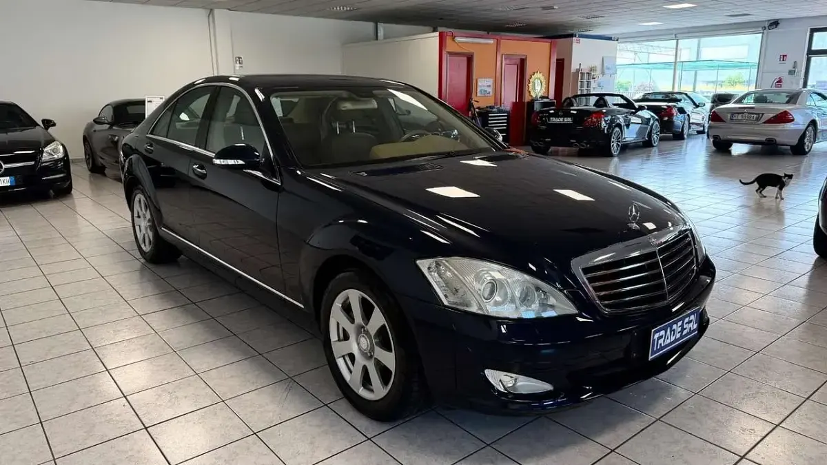 Usata Mercedes S350 272 CV (200 kW) 2006 Blu Berlina