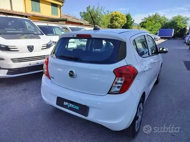 Usata Opel Karl 75 CV (55 kW) 2017 Bianco Utilitaria