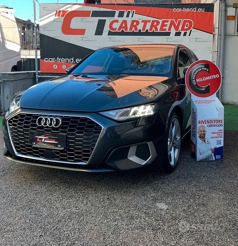 Usata Audi A3 Advanced 149 CV (109 kW) 2023 Grigio Berlina