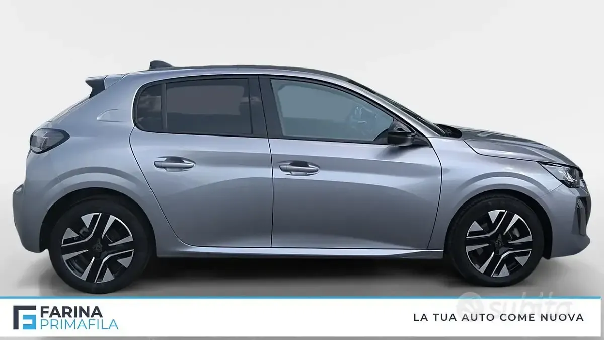 Usata Peugeot 208 Allure 100 CV (73 kW) 2025 Grigio Utilitaria