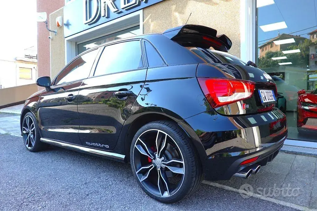 Usata Audi S1 Ambiente 231 CV (169 kW) 2016 Nero Utilitaria