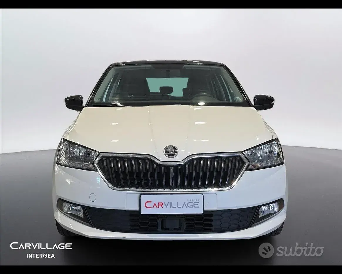 Usata Skoda Fabia 60 CV (44 kW) 2020 Bianco Utilitaria