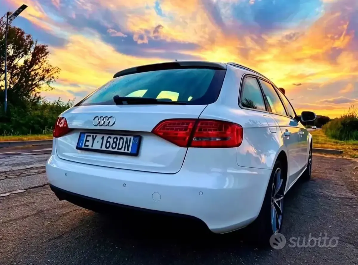 Usata Audi A4 143 CV (105 kW) 2010 Bianco Berlina