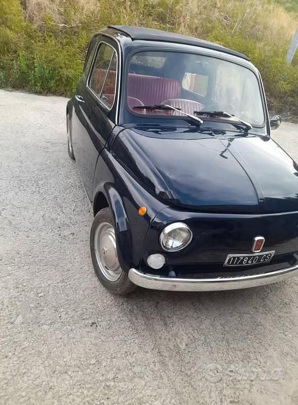 Usata Fiat 500 1970 Blu Utilitaria
