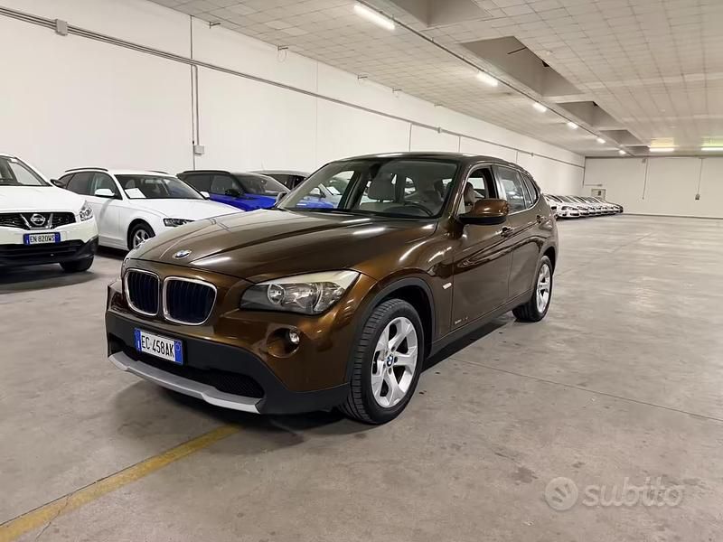 Usata BMW X1 Efficient Dynamics 177 CV (130 kW) 2010 Marrone SUV