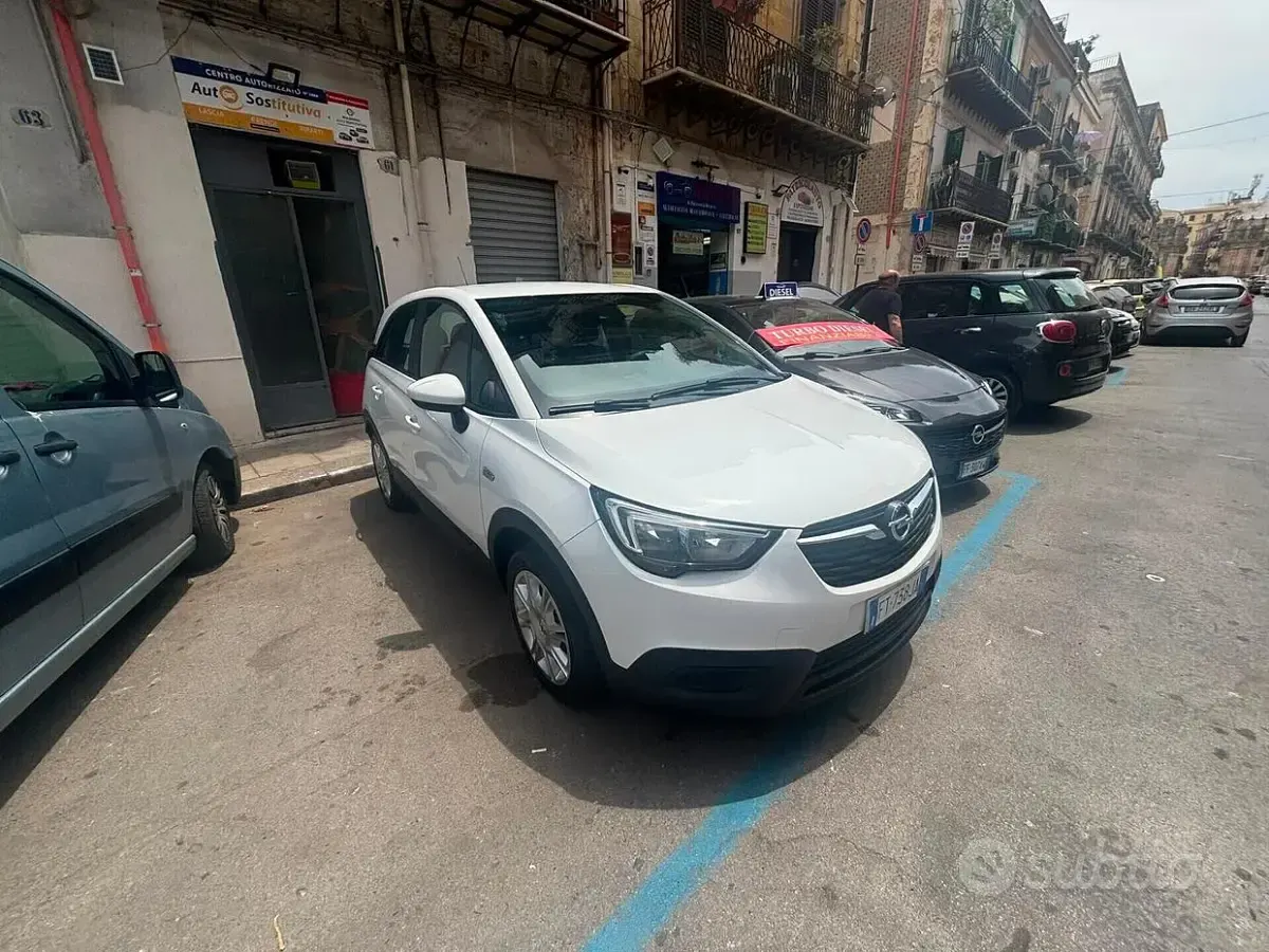 Usata Opel Crossland X Ultimate 102 CV (75 kW) 2018 Bianco SUV