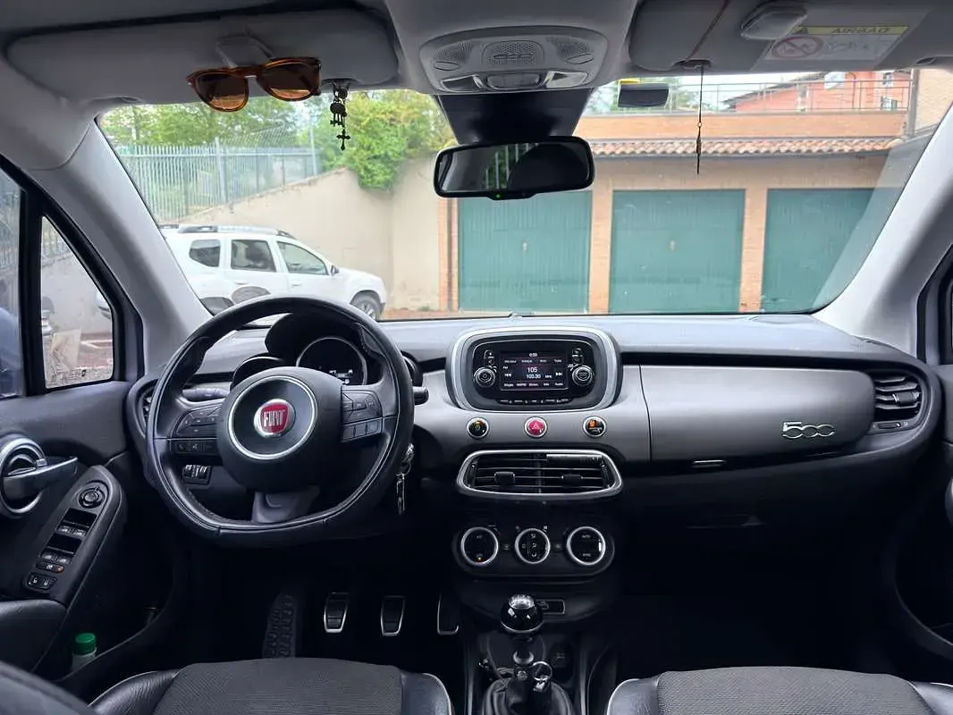 Usata Fiat 500 Cross Plus 120 CV (88 kW) 2016 Argento Station wagon