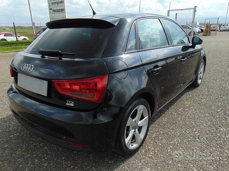 Usata Audi A1 90 CV (66 kW) 2017 Nero Utilitaria