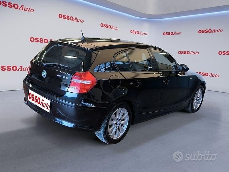 Usata BMW 116 Efficient Dynamics 116 CV (85 kW) 2010 Nero Utilitaria