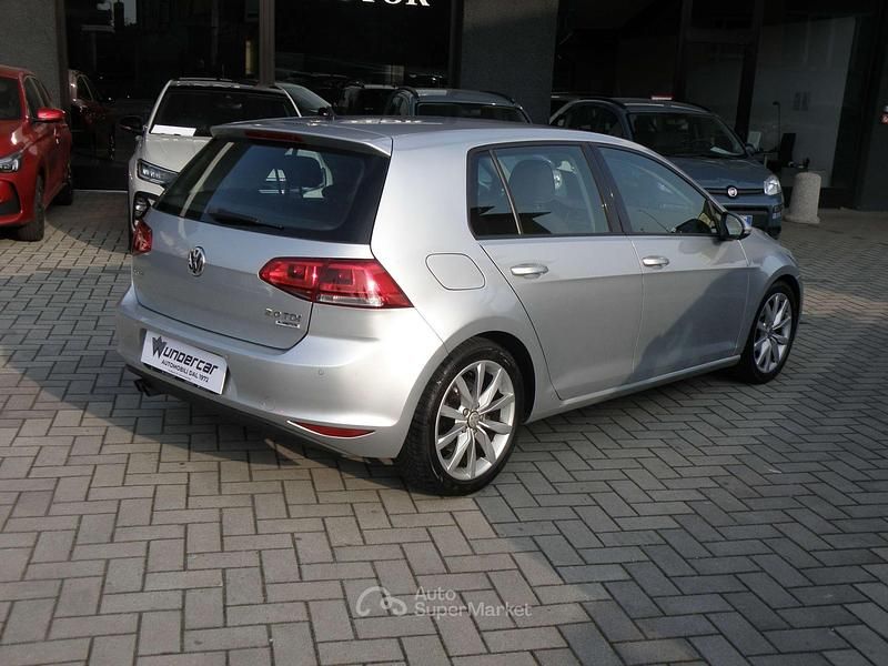 Usata VW Golf VII Highline 150 CV (110 kW) 2018 Argento Berlina