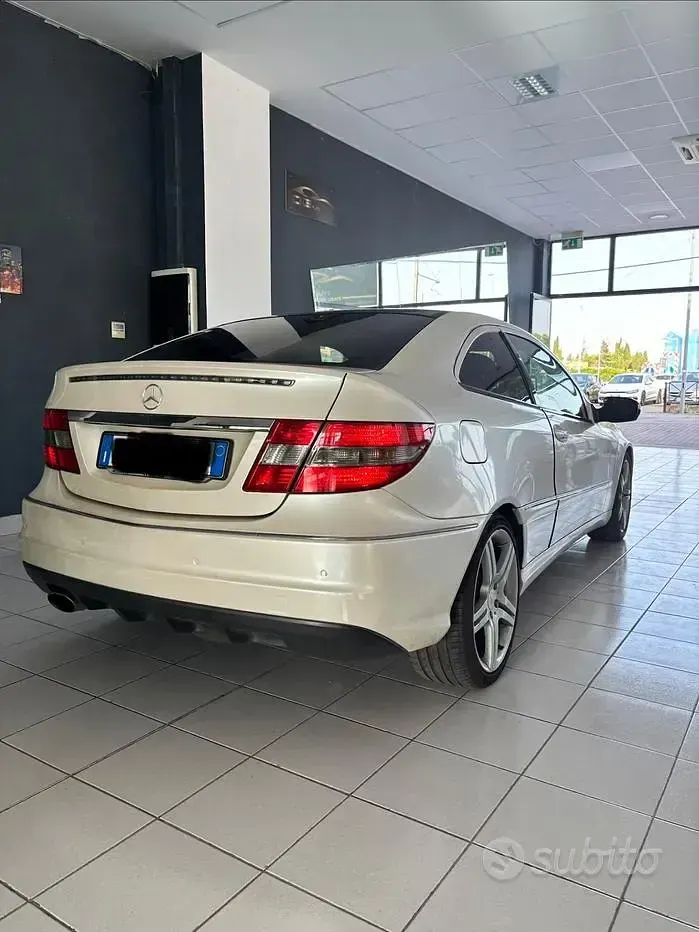 Usata Mercedes CLC200 122 CV (89 kW) 2009 Bianco Coupé