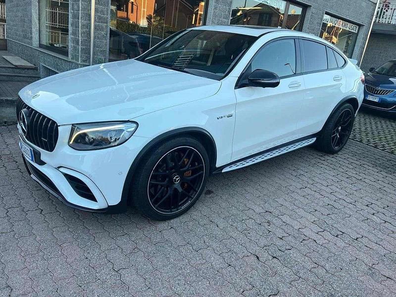 Usata Mercedes GLC63 AMG AMG 510 CV (375 kW) 2019 Bianco Coupé