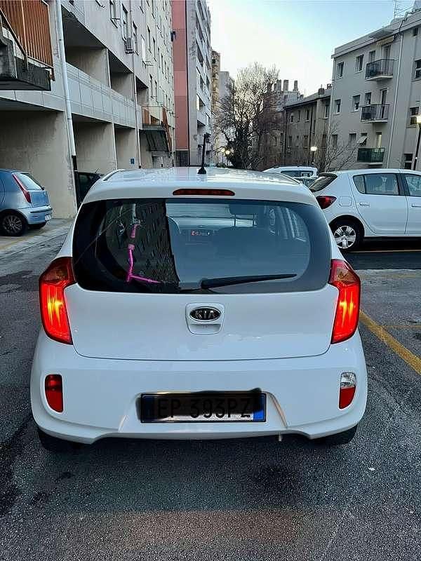 Usata Kia Picanto 65 CV (47 kW) 2014 Bianco Utilitaria