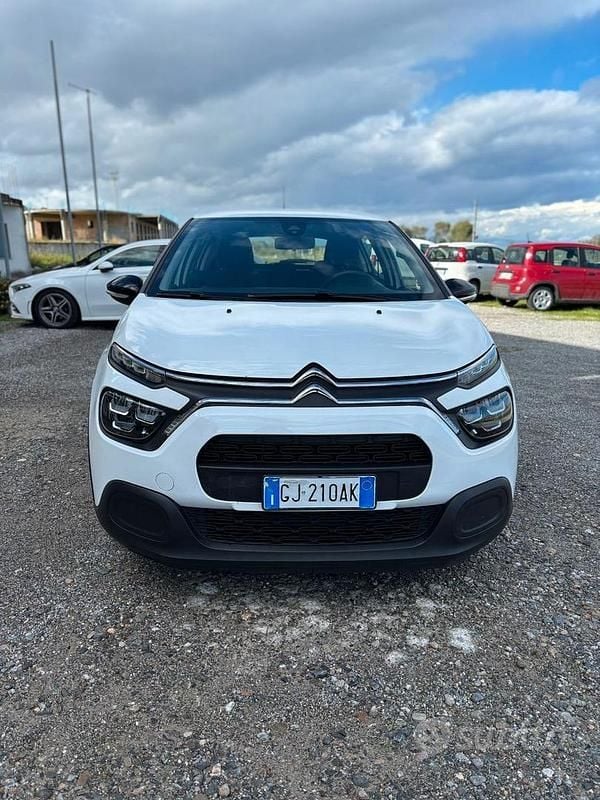 Usata Citroën C3 Feel 102 CV (75 kW) 2022 Bianco Utilitaria