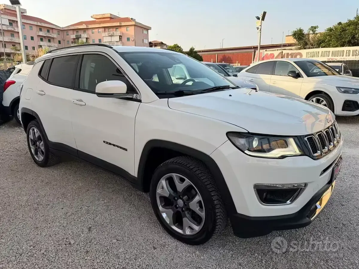 Usata Jeep Compass Limited 140 CV (102 kW) 2020 Bianco SUV