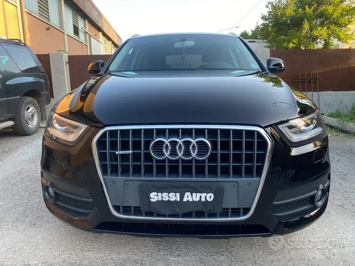 Usata Audi Q3 Advanced 177 CV (130 kW) 2012 Nero SUV