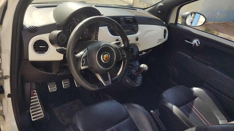 Usata Abarth 500 135 CV (99 kW) 2011 Bianco Utilitaria