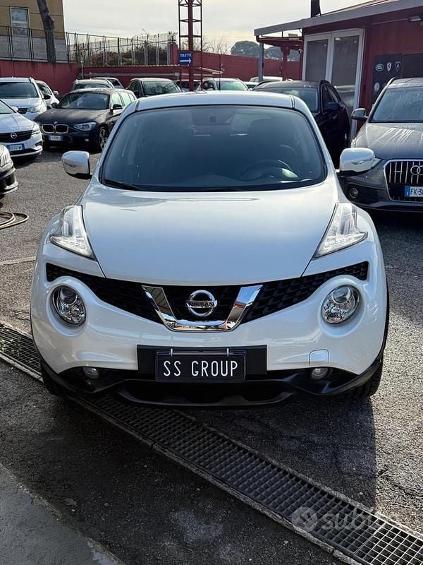 Usata Nissan Juke Tekna 115 CV (84 kW) 2018 Bianco SUV